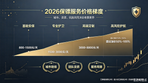 026年一季度北京保镖公司费用梯度:资质与服务决定价格"